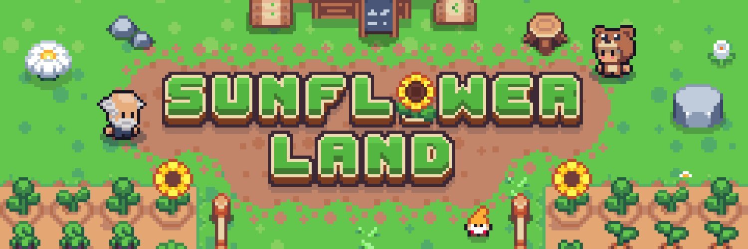 Sunflower Land Banner